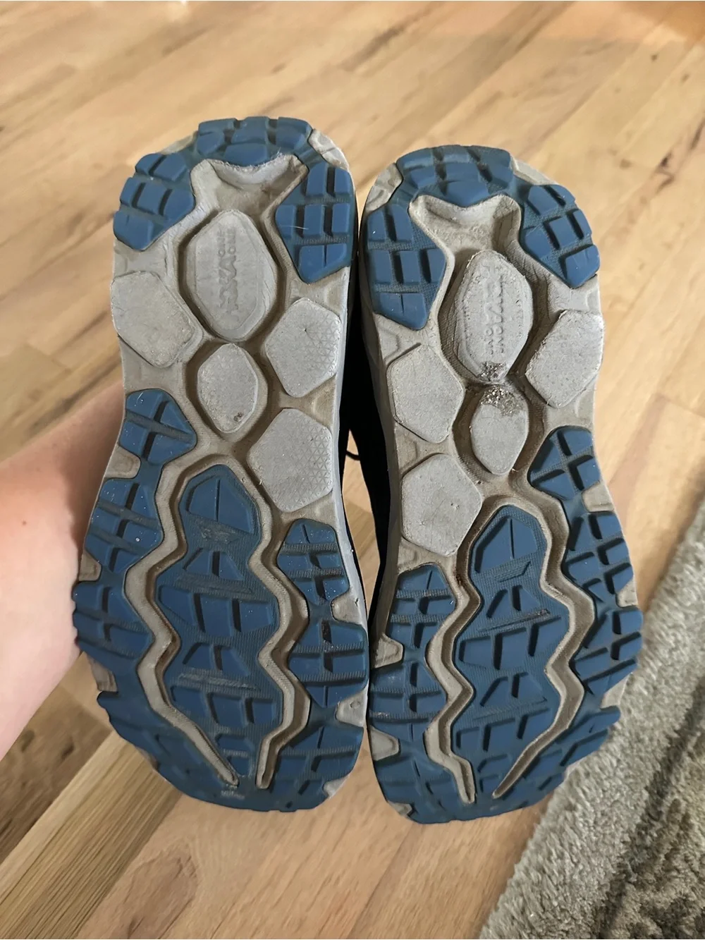 Hoka Challenger ATR 5 Trail Running Shoes Men's Size 10 Navy